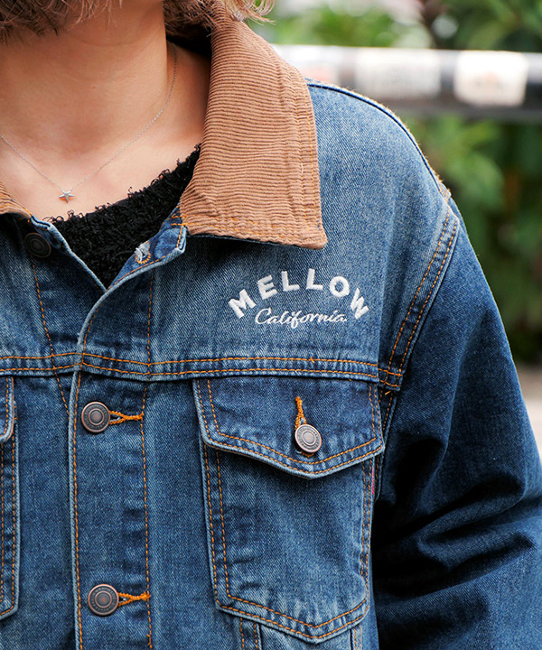 DAMAGE DENIM JACKET -インディゴ-