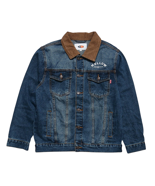 DAMAGE DENIM JACKET -インディゴ-