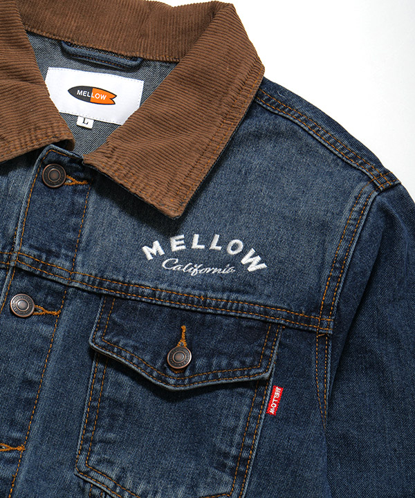 DAMAGE DENIM JACKET -インディゴ-