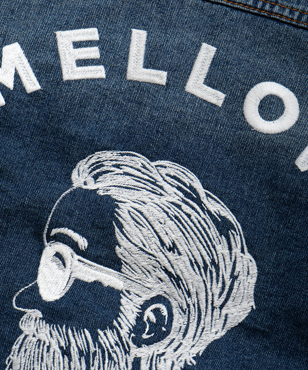 DAMAGE DENIM JACKET -インディゴ-