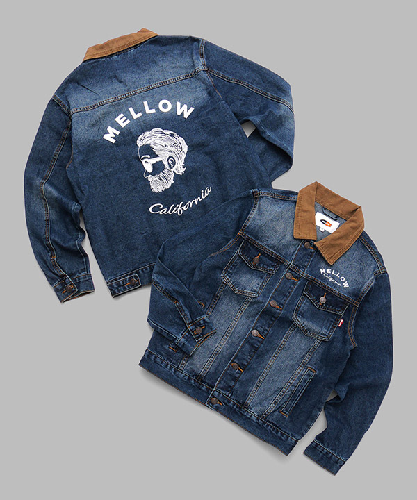 DAMAGE DENIM JACKET -インディゴ-