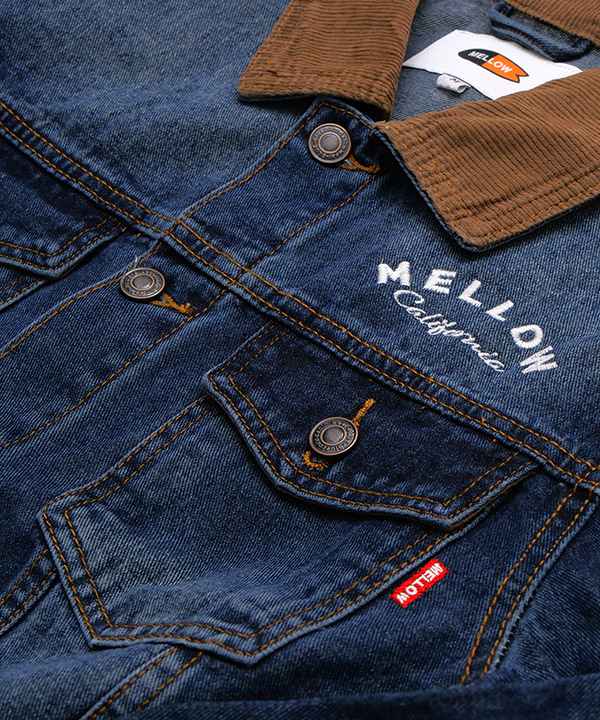 DAMAGE DENIM JACKET -インディゴ-