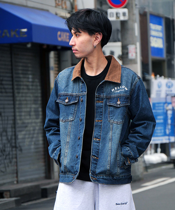 DAMAGE DENIM JACKET -インディゴ-