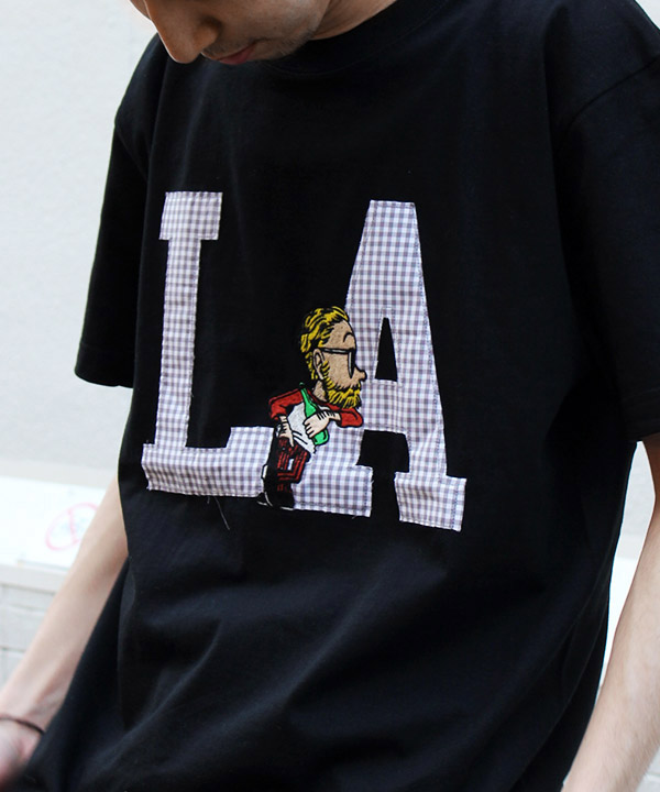 LA CHECKERED SS TEE