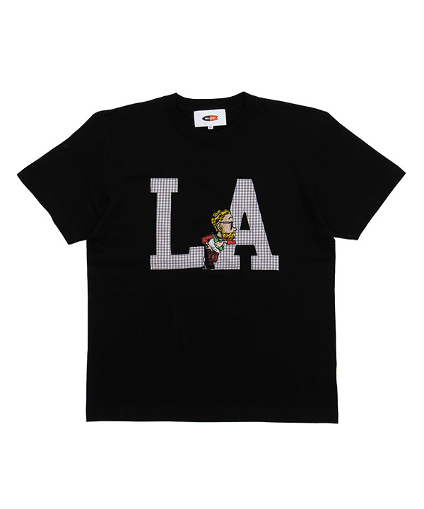 LA CHECKERED SS TEE