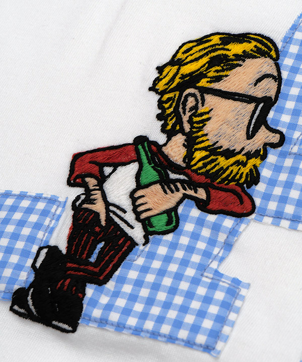 LA CHECKERED SS TEE