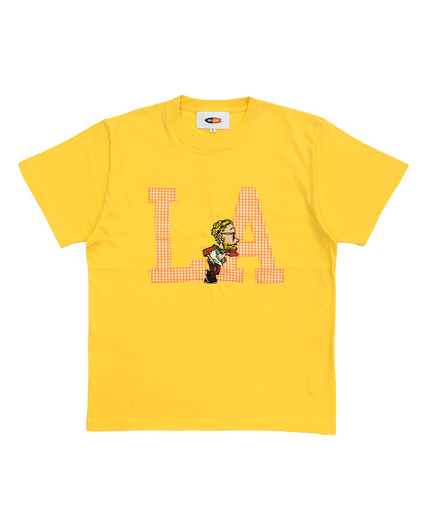 LA CHECKERED SS TEE