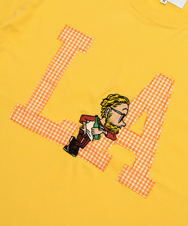 LA CHECKERED SS TEE