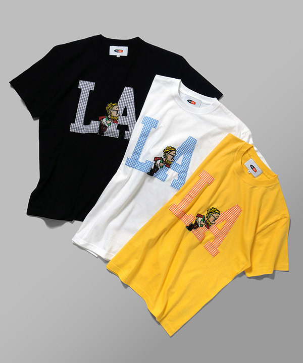 LA CHECKERED SS TEE