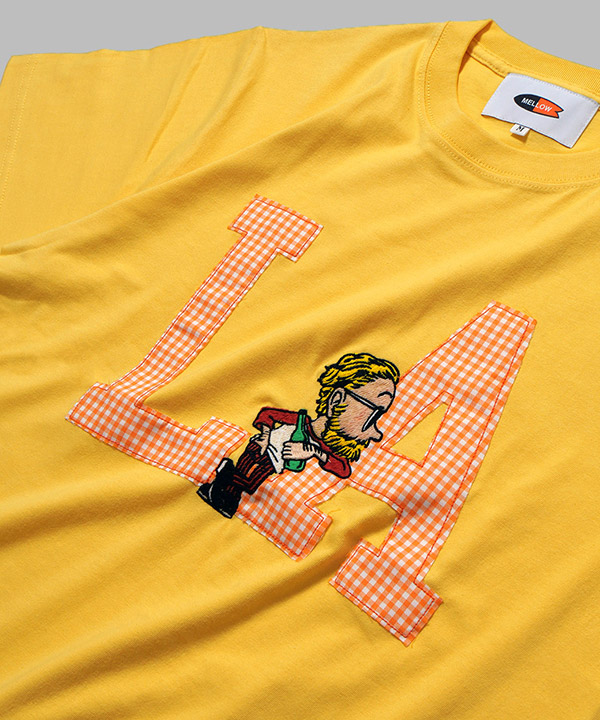 LA CHECKERED SS TEE