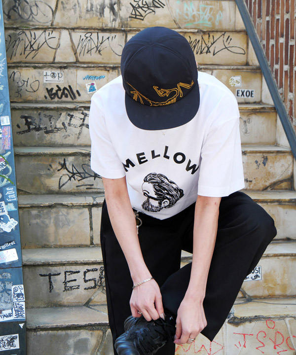 T/C WORK CHINO PANTS -ブラック-