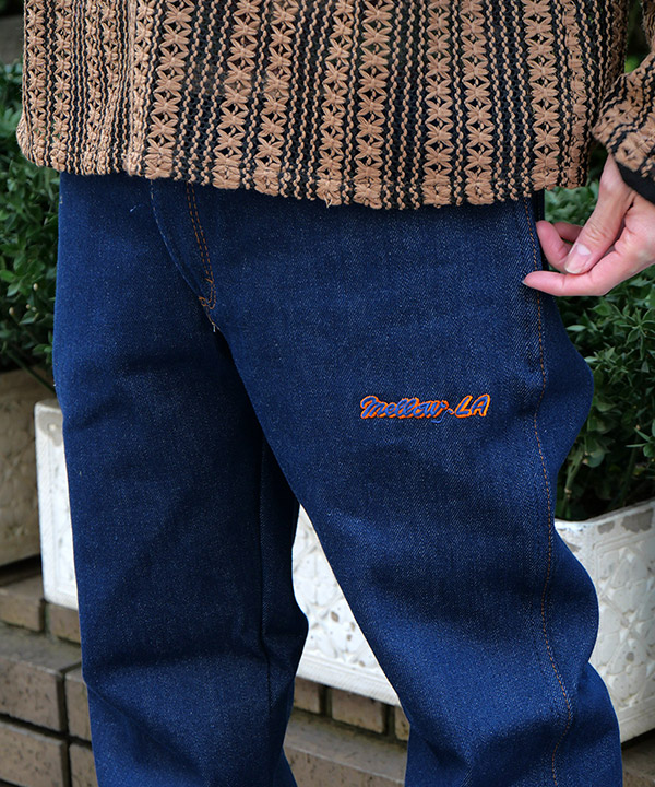 5P DENIM PANTS -インディゴ-