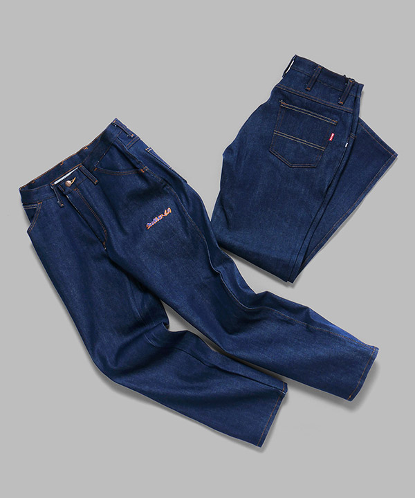 5P DENIM PANTS -インディゴ-