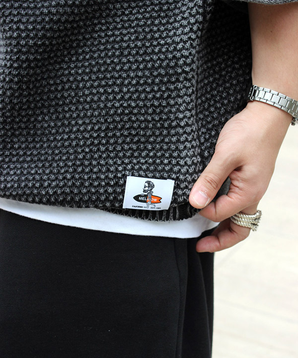 WAFFLE SHORT SLEEVE KNIT