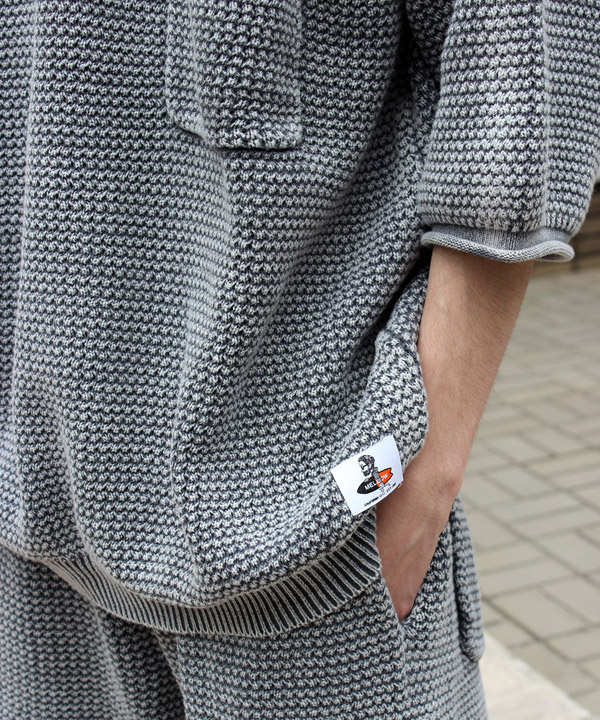 WAFFLE SHORT SLEEVE KNIT