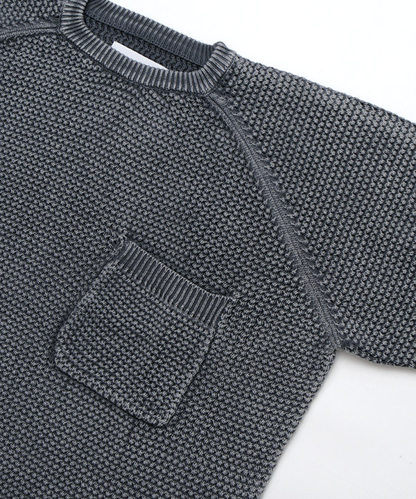 WAFFLE SHORT SLEEVE KNIT