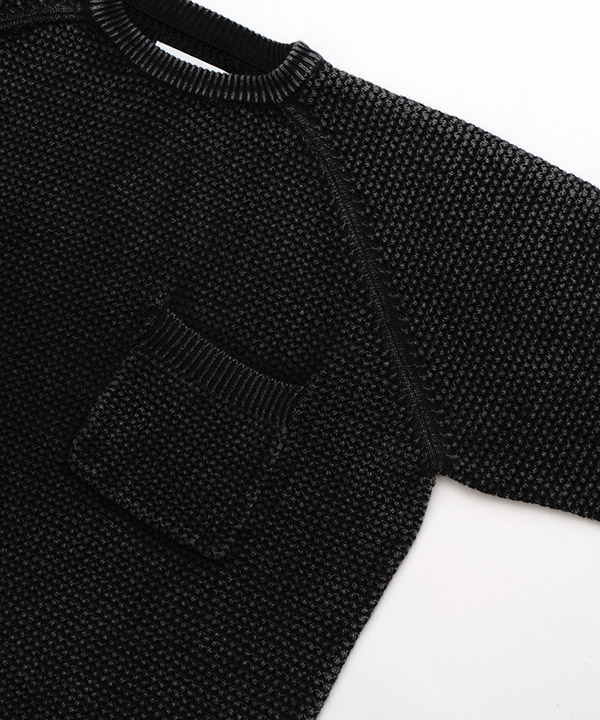 WAFFLE SHORT SLEEVE KNIT