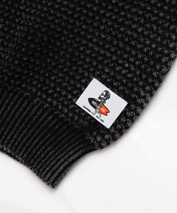 WAFFLE SHORT SLEEVE KNIT