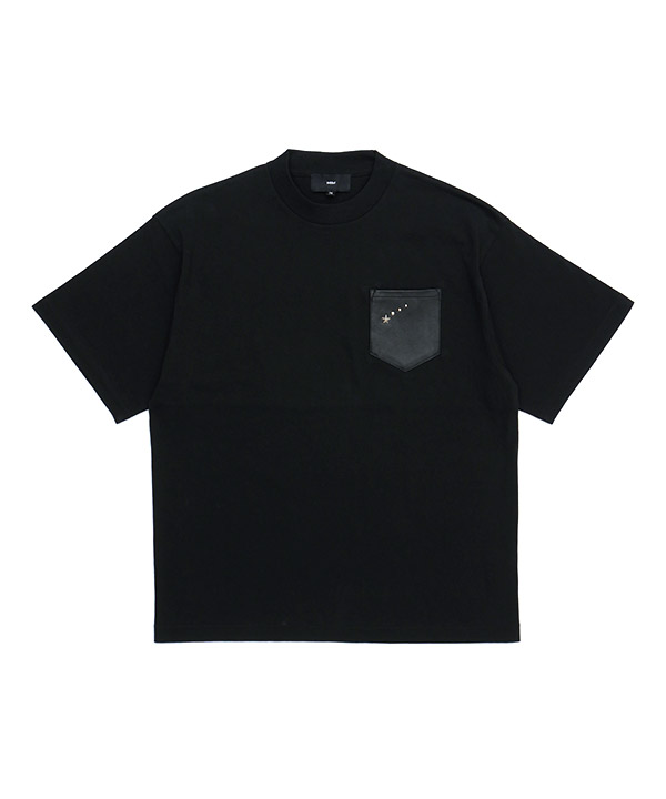 STAR STUDS TEE -ブラック-