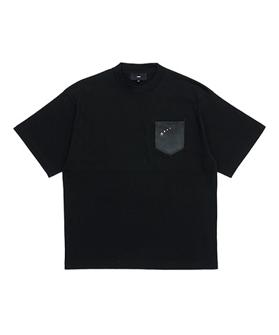 STAR STUDS TEE -ブラック-