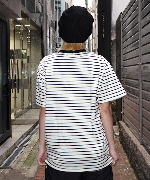 BORDER PATTERN SS TEE
