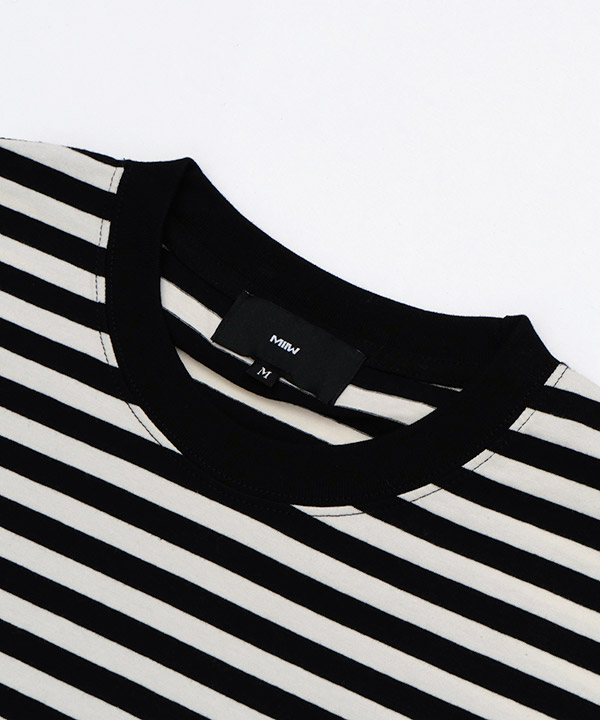 BORDER PATTERN SS TEE
