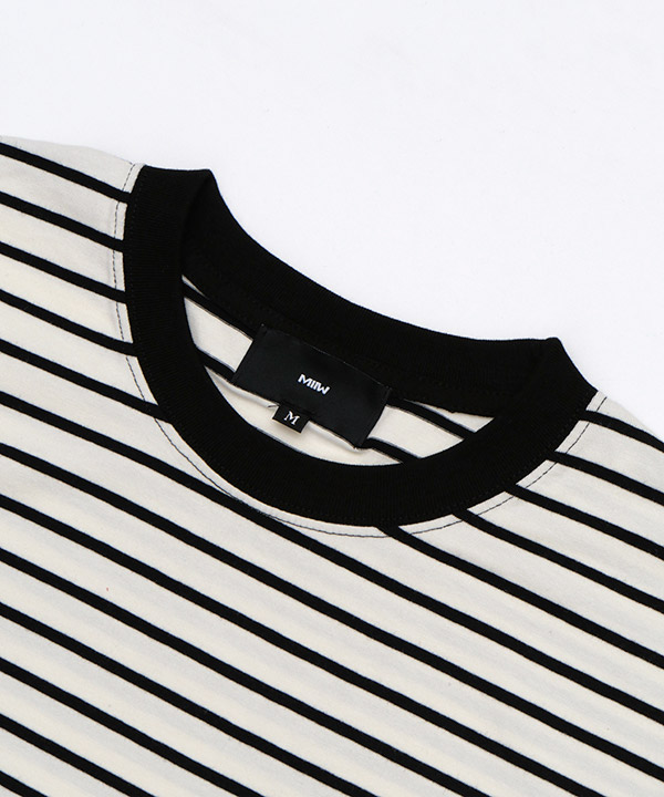 BORDER PATTERN SS TEE