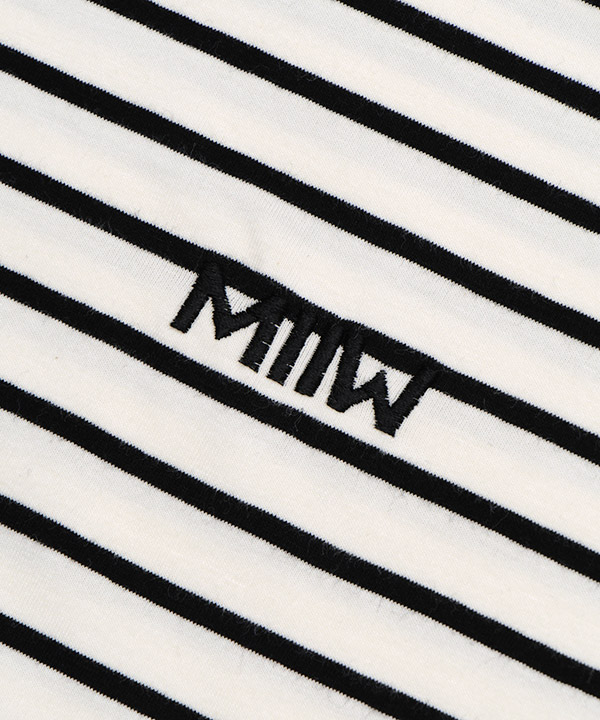 BORDER PATTERN SS TEE