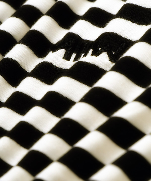BORDER PATTERN SS TEE