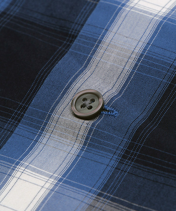 OPEN COLLAR CHECK SHIRTS