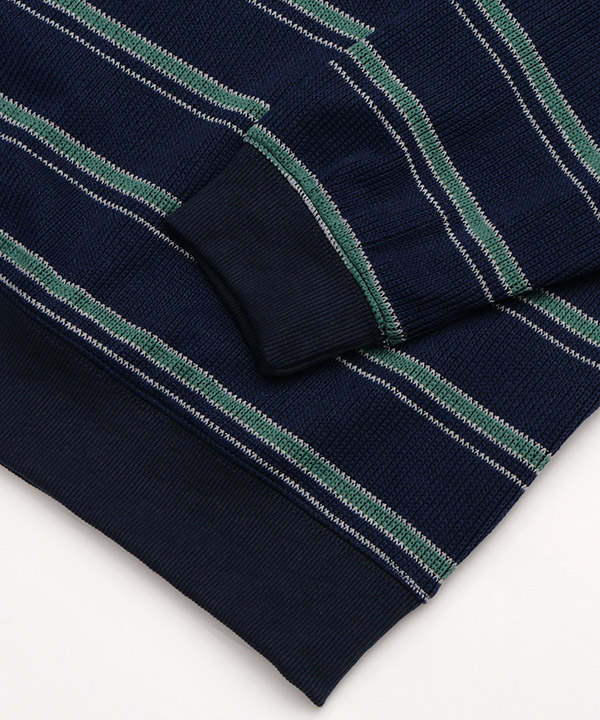 BORDER CREW KNIT