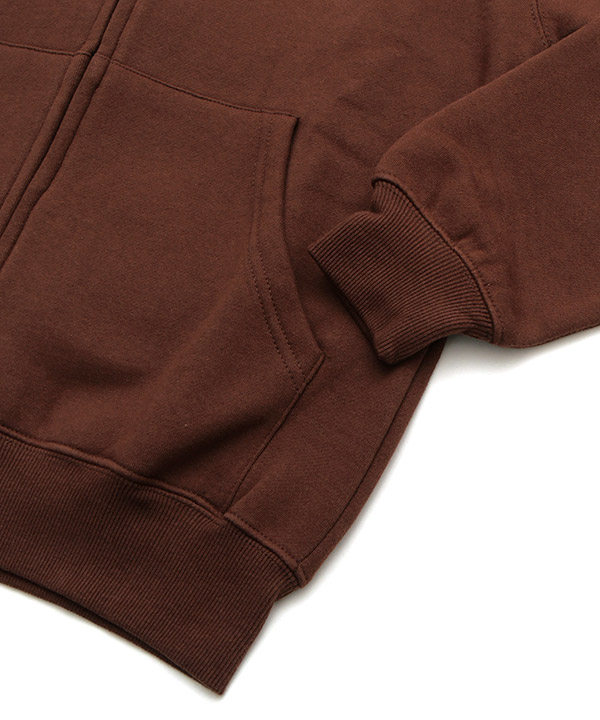 CIRCLE CAMO WAPPEN ZIP HOODIE