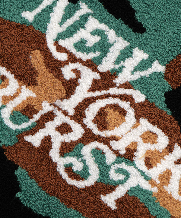 CIRCLE CAMO WAPPEN ZIP HOODIE