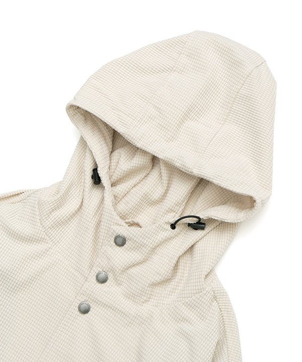 OVAL SNAP HOOD JACKET
