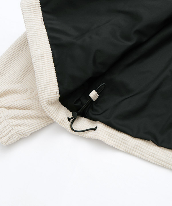 OVAL SNAP HOOD JACKET