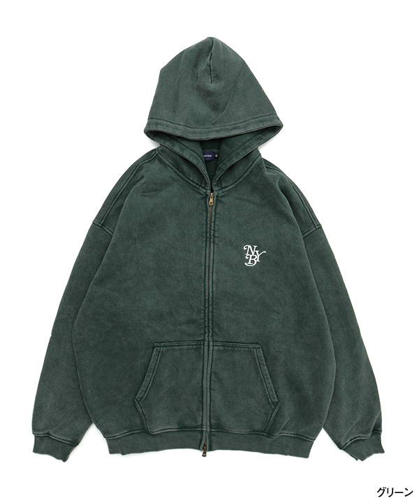 OG PIGMENT ZIP HOODY