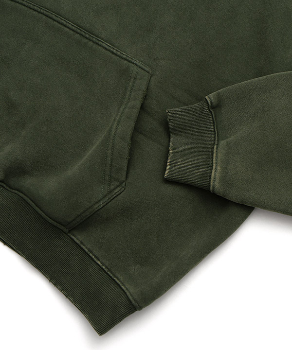 APPLE PIGMENT BOXY HOODIE