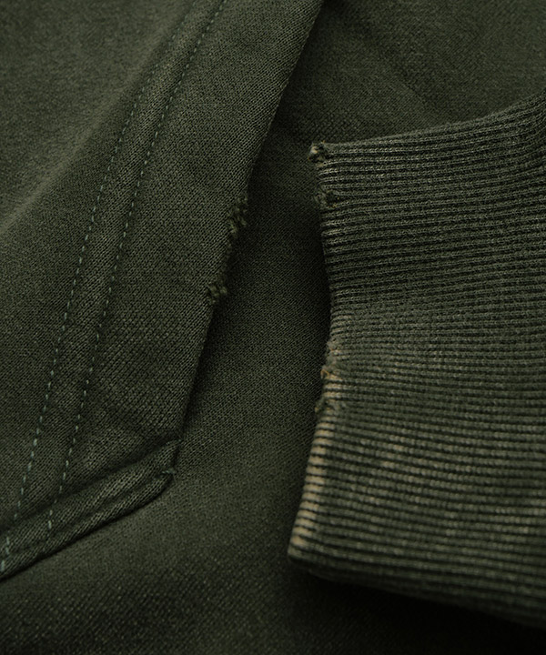 APPLE PIGMENT BOXY HOODIE