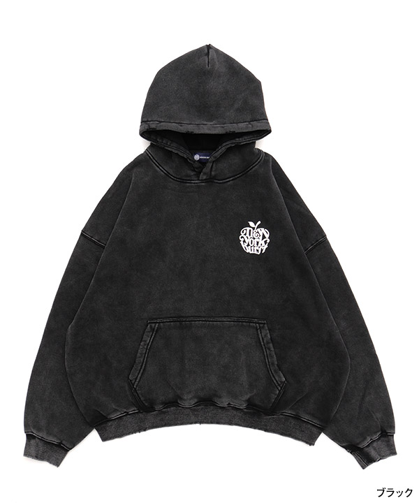 APPLE PIGMENT BOXY HOODIE
