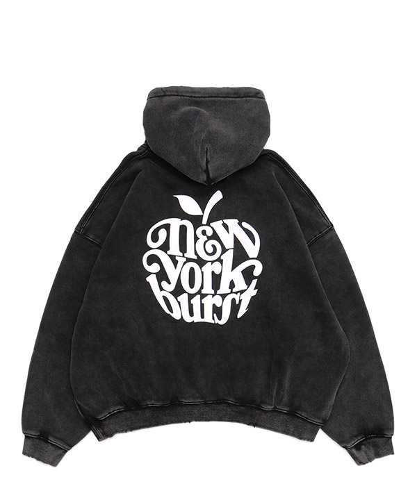 APPLE PIGMENT BOXY HOODIE