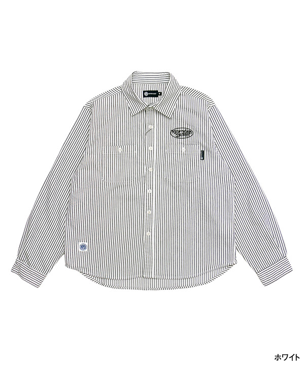 OVAL STRIPE L/S SHIRT