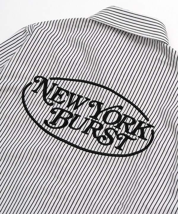 OVAL STRIPE L/S SHIRT