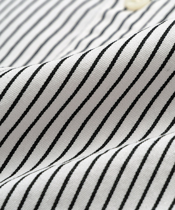 OVAL STRIPE L/S SHIRT