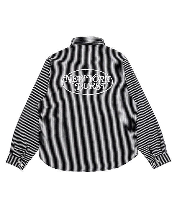 OVAL STRIPE L/S SHIRT
