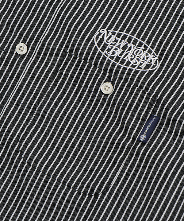 OVAL STRIPE L/S SHIRT