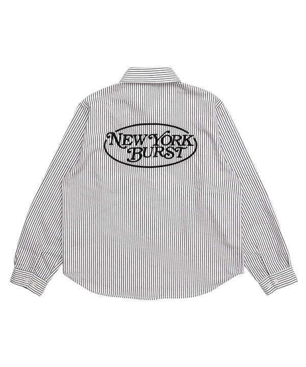 OVAL STRIPE L/S SHIRT