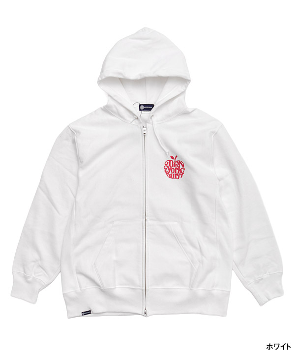 APPLE ZIP HOODIE