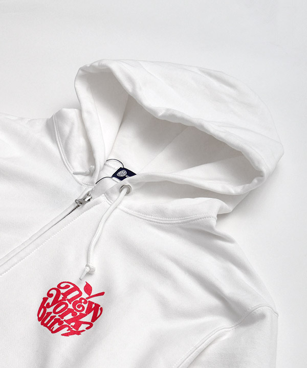 APPLE ZIP HOODIE