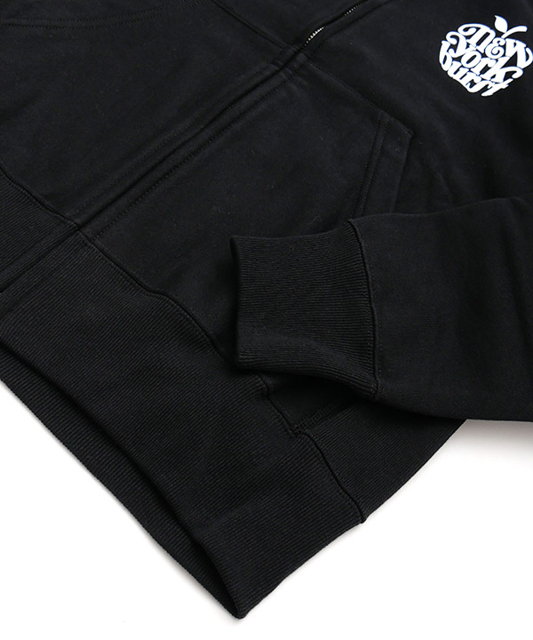 APPLE ZIP HOODIE