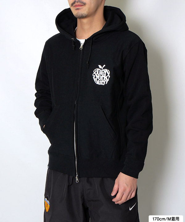 APPLE ZIP HOODIE